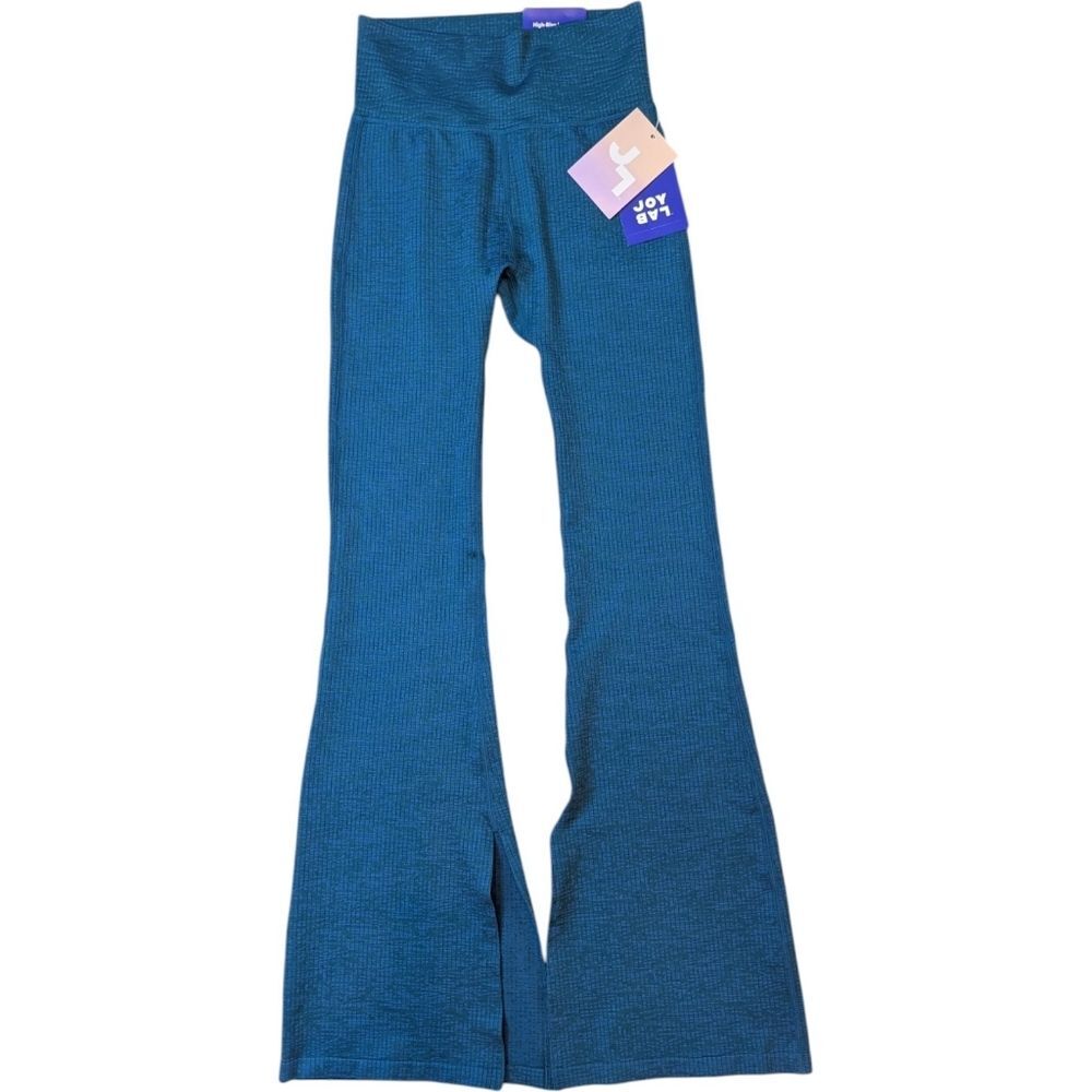 JoyLab Teal Flared Leggings Extra Long NWT